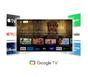 Телевизор Thomson Smart UHD TV 43'; Google TV; 3840 x 2160 (4K UHD), 4000:1, DLED, 60 Hz, DVB-T/T2/C/S/S2, HDR10, Wi-Fi, Bluetooth, LAN, HDMI 2 (2.0) + 2 (2.1), USB 2 (2.0) + 1 (3.0),Central Swivel Stand, Black
