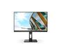Монитор AOC 24P2QM, 23.8' VA WLED, 1920x1080@75Hz, 4ms GtG, 300cd m/2, 3000:1, 50M:1 DCR, Adaptive Sync, Low Blue Light, FlickerFree, 2Wx2, Tilt, Height Adjust, Pivot, Swivel, D-SUB, DVI, HDMI, DP, USB hub
