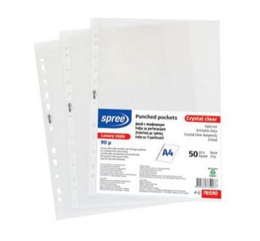 Джоб за документи А4 кристал 90 микр  50 бр