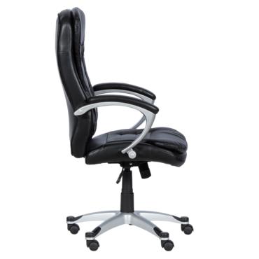 Директорски стол АЛБЕРТ- снимка отстрани, меки падове