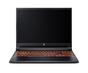 Лаптоп Acer Nitro 16, ANV16-42-R9MV, AMD Ryzen 7 260 , 16' WQXGA (1920x1200)IPS 180Hz, 1*16GB DDR5 (1 slot free),  1024GB PCIe NVMe SSD, GeForce RTX 5060 8GB GDDR7, Wifi 802.11e, BT 5.3, No Os, Black