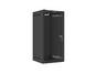Комуникационен шкаф Lanberg rack cabinet 10' wall-mount 12U/280x310 (flat pack) with glass door black