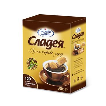 Kафява захар Сладея на бучки