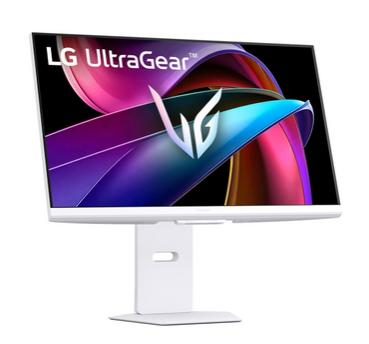 Монитор LG 32G810SA-W, 31.5' UltraGear IPS smart webOS 24, 1ms (GtG), 144Hz, 1000:1, 400cd/m2, 4K (3840x2160), FreeSync, G-SYNC, VRR, HDR 10, DCI-P3 95%, USB-C (PD 65W), AI, HDMI, DisplayPort, Speacers 7W x 2, Bluetooth, LG Switch, Height Adjustable,Tilt,
