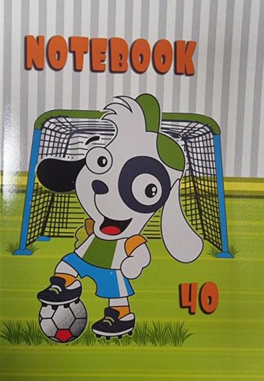 Тетрадка телчета А5 офсет 40 л т/ш редове 25 бр