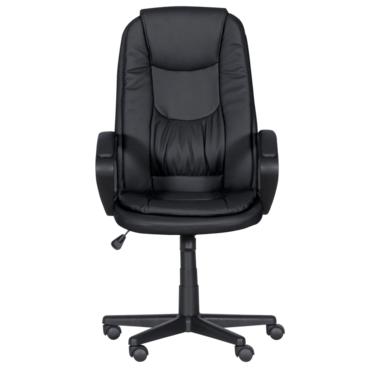 Директорски стол ЯСЕР- отпред, черен цвят