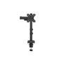 Стойка Neomounts Nero Single Flat Screen Desk Mount (phone holder+Quick-fix clamp/grommet)