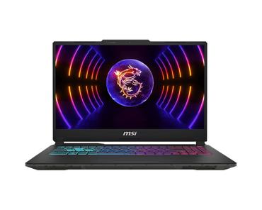 Лаптоп MSI Cyborg 15 A13VFK, i7-13620H (10C/16T, up to 4.90GHz, 24 MB), RTX 4060 8GB GDDR6 233 AI TOPS, 15.6' FHD (1920x1080) 144Hz, IPS-Level, 16GB DDR5 2x8 5200MHz, 512GB NVMe PCIe SSD Gen4x4, Intel WiFi 6E, BT5.3, 4-Zone RGB Gaming Kbd, NO OS, 3 cell, 