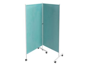 Два медицински паравана PMT хванати един за друг, под формата на Г 