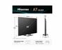 Телевизор Hisense 65' A7Q, 4K Ultra HD 3840x2160, QLED, HDR 10+, HLG, Dolby Vision, Dolby Atmos, Smart TV, Light Sensor, WiFi Direct, BT, Anyview Cast, 3xHDMI, 2xUSB, LAN, CI+, DVB-T2/C/S2, Black