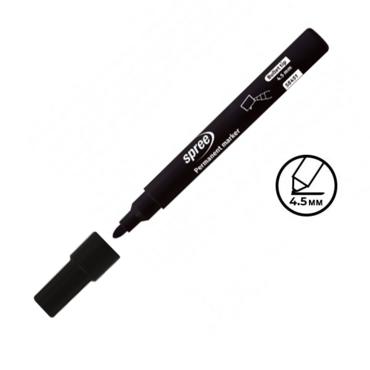 Перманентен маркер Spree черен