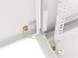 Комуникационен шкаф Lanberg rack cabinet 19' wall-mount 6U/600x600 for self-assembly with metal door grey (flat pack)