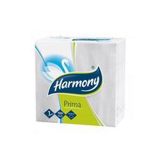 Салфетки Harmony бели, 100 бр.