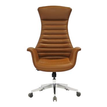 Директорски стол КОПРИВЩИЦА MRL-  хромирана кръстачка