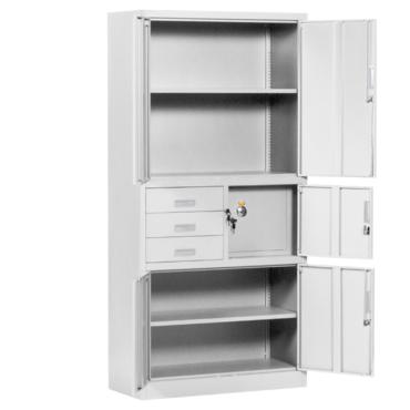 Архивен шкаф BTL ЕS 185х90х40 см с отворени врати- сниман отпред