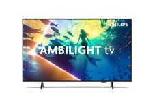 Телевизор Philips 43PUS8010/12, 43' 4K UHD LED, 3840x2160p, 60Hz, DVB-T/T2/T2-HD/C/S/S2, 60Hz, Ambilight 3, Pixel Precise UHD, HDR+, Titan OS, Dolby Atmos & DTS:X, 3*HDMI, 2*USB, VRR, 802.11ac, BT 5.2, 20W RMS, Black