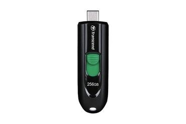 Памет Transcend 256GB, USB3.2, Pen Drive, Type-C, Capless, Black