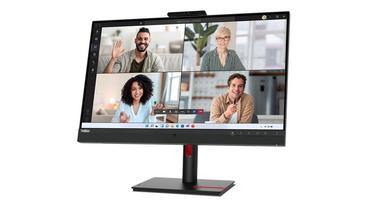 Монитор Lenovo ThinkVision T27hv-30 27' IPS, WLED, 16:9, 2560x1440, 4ms, 1000:1, 75Hz, 5MP IR&RGB camera, 5Wx2 Speakers, USB-C, HDMI, DP, RJ45, Tilt, Swivel, Pivot, Height Adjust Stand