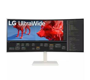 Монитор LG 38WR85QC-W, 37.5' UltraWide AG , Curved 21:9 IPS Panel, 1 ms (GtG), 1000:1, 450 cd/m2, WQHD+ (3840x1600), HDR600, DCI-P3 98% , AMD FreeSync, NVIDIA G-SYNC, 144Hz, USB Type-C, RJ45, Speacers 7Wx2, HDMI, DisplayPort, KVM, PBP, PIP, Tilt, Black
