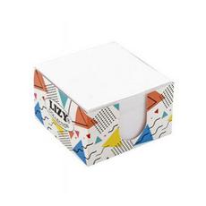 Бяло кубче 90х90 мм 500 л картонена поставка