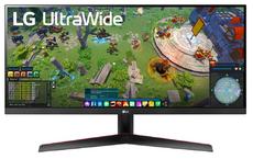 Монитор LG 29WP60G-B, 29' UltraWide Full HD, IPS Panel, 1ms MBR, 1000:1, 250 cd/m?, 21:9, 2560 x 1080, HDR 10, sRGB 99%, FreeSync, Reader Mode, 75Hz, USB Type-C, HDMI, DP, Tilt, Headphone Out, Black