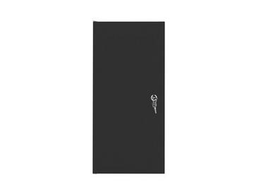 Комуникационен шкаф Lanberg rack cabinet 10' wall-mount 12U/280x310 for self-assembly with metal door black (flat pack)