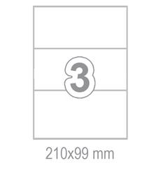 Самозалепващи етикети 210x99 3 бр.