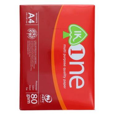 Копирна хартия A-ONE А4 80 гр - предна страна на пакета