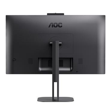 Монитор AOC Q27V5CW/BK, 27' IPS WLED, 2560x1440@75Hz, 4ms GtG, 1ms MPRT, 300cd m/2, 1000:1, 20M:1 DCR, Adaptive Sync, FreeSync, Low Blue Light, 5Wx2, Tilt, Height Adjust, Pivot, Swivel, HDMI, DP, USB hub