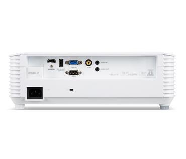 Мултимедиен проектор Acer Projector H5386BDi, DLP, WXGA (1280 x 720), 4500 ANSI Lumens, 20000:1, 3D, HDMI, VGA, RS-232, Audio in, RCA, Wifi, Speaker 3W, Bag, 2.75kg, White