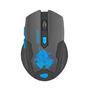 Мишка Fury Wireless gaming mouse, Stalker 2000DPI, Black-Blue