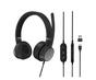 Слушалки Lenovo Go Wired ANC Headset (Thunder Black)