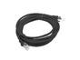 Кабел Lanberg patch cord CAT.5E 3m, black