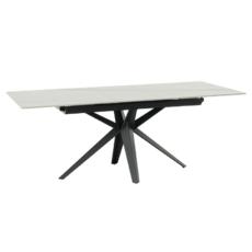 Трапезна маса ЗОРИ разтегателна- бял цвят плот