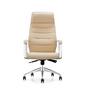 Директорски стол GIZEM- Ергономична седалка и облегалка, кожени падове