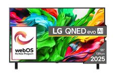 Телевизор LG 55QNED85A3C, 55' 4K QNED HDR Smart TV, 3840x2160, 120Hz Native (VRR 144Hz), DVB-T2/C/S2, Alpha 8 AI Processor, HDR 10 PRO, webOS 25 ThinQ, 4K Upscaling, WiFi 5, Dolby Vision, FreeSync, Bluetooth 5.1, AirPlay 2, LAN, CI, HDMI, SPDIF, 2 pole St