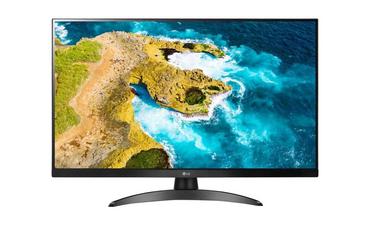 Монитор LG 27TQ615S-PZ, 27.0' IPS, Smart webOS, TV Tuner DVB-T2/C /S2, 1000:1, Mega DFC, 250cd, Full HD (1920 x 1080), Wi-Fi, LAN, AirPlay, HDMI, CI Slot, USB 2.0, Bluetooth, AI Sound, Speakers, Black