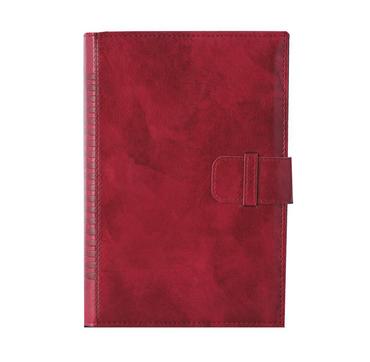 Календар бележник КИНГ в кутия-червен цвят, затворен