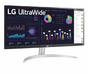 Монитор LG 29WQ600-W, 29' UltraWide Full HD, IPS Panel, 1ms MBR, 1000:1, 250 cd/m2, 21:9, 2560 x 1080, HDR 10, sRGB 99%, FreeSync, 100Hz, USB Type-C, Speacers, HDMI, DP, Tilt, Headphone Out, Black