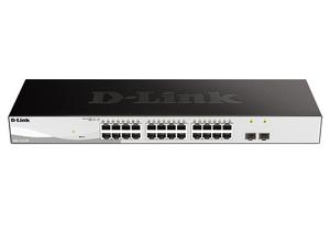 Комутатор D-Link 26-Port Gigabit Smart Switch with 2 SFP ports