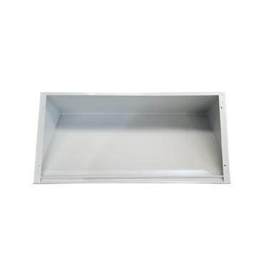 Наклонен покрив с гръб серия BTL 30х90х45 см - сниман отпред