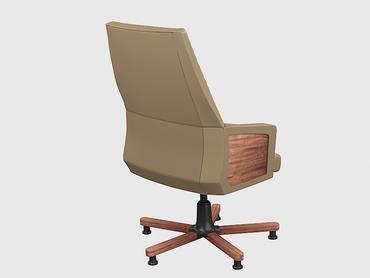 Посетителски стол КАЙМАКЧАЛАН LND 32-сниман отзад