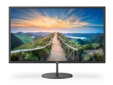 Монитор AOC Q32V4, 31.5' IPS WLED, 2560x1440@75Hz, 4ms GTG, 250cd/m2, 1000:1, 20M:1 DCR, Adaptive Sync, FlickerFree, Low Blue Light, 2Wx2, Tilt, HDMI, DP