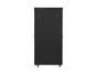 Комуникационен шкаф Lanberg rack cabinet 19' free-standing 42U/800x1200 (flat pack) with glass door lcd black v2
