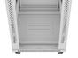 Комуникационен шкаф Lanberg rack cabinet 19' free-standing 42U/600x800 (flat pack) with glass door lcd grey v2