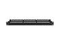 Пач панел Lanberg patch panel 24 port 1U 19' CAT.6a utp with cable organizer black