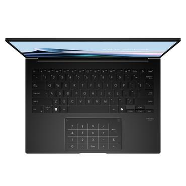 Лаптоп Asus Zenbook UM3406KA-QD024, Ryzen AI 7 350 2.0GHz (24MB Cache, up to 5.0GHz, 8 cores, 16 Threads  up to 50TOPS, 14 ' OLED , (1920 x 1200) , 16GB LPDDR5X (on bnd),1TB  SSD, No OS, Jade Black
