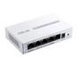 Комутатор Asus Business 5Port Smart Managed Switch PoE+,ExpertWiFi EBP15, 4 ports PoE+, 60W, VLAN, QoS, Port Mirroring, wall mounting,White
