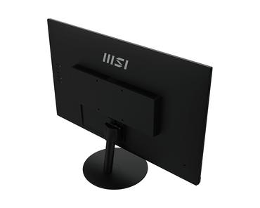 Монитор MSI PRO MP271A, 27', 1ms, 100Hz, IPS, 1920x1080 (FHD), 16:9, FLAT, Display Kit App, Adaptive-Sync, EyesErgo, Less Blue Light, 108% SRGB, AG, 300 nits, 1000:1, DP(1.2a), HDMI 1.4b, VGA, Line-in, Speakers 2x2W, Tilt, VESA, Black, 3.9kg