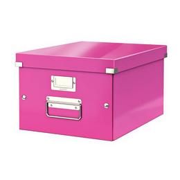 Кутия архивна Leitz Click & Store розова